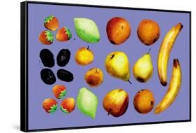 Painted Fruit-null-Framed Stretched Canvas