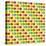 Painted Garden Crazy Dots Yellow-Jyotsna Warikoo-Stretched Canvas