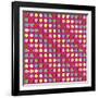 Painted Garden Crazy Dots-Jyotsna Warikoo-Framed Giclee Print