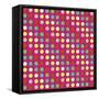 Painted Garden Crazy Dots-Jyotsna Warikoo-Framed Stretched Canvas