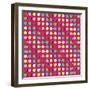 Painted Garden Crazy Dots-Jyotsna Warikoo-Framed Giclee Print