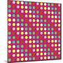 Painted Garden Crazy Dots-Jyotsna Warikoo-Mounted Giclee Print