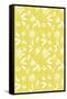 Painted Garden Yellow Floral-Jyotsna Warikoo-Framed Stretched Canvas