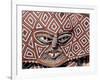 Painted Geometric Mask, Zimbabwe-Claudia Adams-Framed Photographic Print