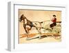 Painted Harness Pony-Edward Penfield-Framed Giclee Print