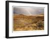 Painted Hills and Rainbow-Donald Paulson-Framed Giclee Print