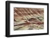 Painted Hills, John Day Fossil Beds National Monument, Mitchell, Oregon, USA-Michel Hersen-Framed Photographic Print