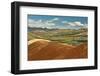 Painted Hills, John Day Fossil Beds National Monument, Mitchell, Oregon, USA.-Michel Hersen-Framed Photographic Print