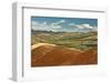 Painted Hills, John Day Fossil Beds National Monument, Mitchell, Oregon, USA.-Michel Hersen-Framed Photographic Print