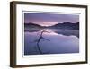 Painted Hills Lake at Dawn I-Donald Paulson-Framed Giclee Print