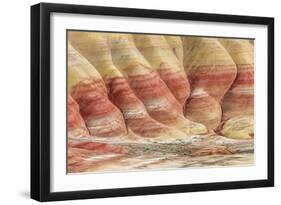 Painted Hills Unit 3-Don Paulson-Framed Giclee Print