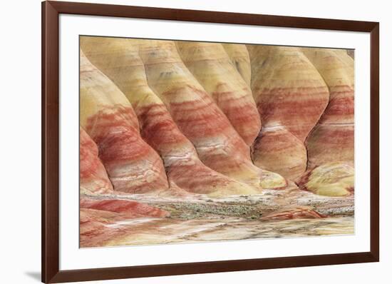 Painted Hills Unit 3-Don Paulson-Framed Giclee Print