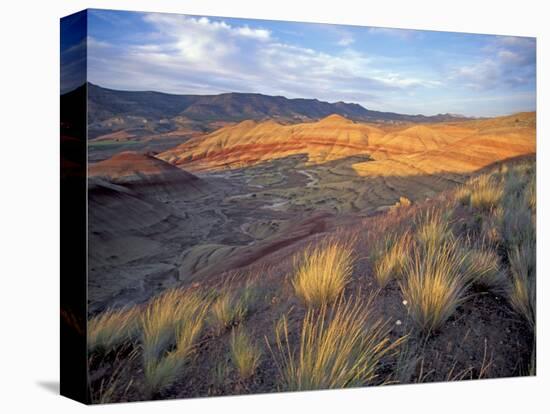 Painted Hills Unit, John Day Fossil Beds National Monument, Oregon, USA-Brent Bergherm-Stretched Canvas