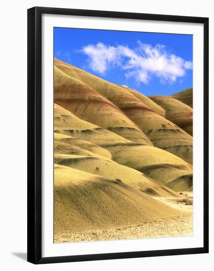 Painted Hills Unit, John Day Fossil Beds National Monument, Oregon-Howie Garber-Framed Premium Photographic Print