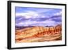 Painted Hills-Ike Leahy-Framed Photographic Print