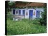 Painted House, Zalipie, Little Poland, Poland-Bruno Morandi-Stretched Canvas