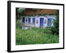 Painted House, Zalipie, Little Poland, Poland-Bruno Morandi-Framed Photographic Print