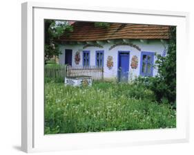 Painted House, Zalipie, Little Poland, Poland-Bruno Morandi-Framed Photographic Print