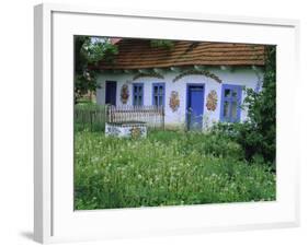 Painted House, Zalipie, Little Poland, Poland-Bruno Morandi-Framed Photographic Print