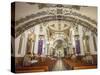 Painted interior of Santo Domingo church in the town of Ocotlan de Morelos, State of Oaxaca, Mexico-Melissa Kuhnell-Stretched Canvas