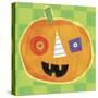 Painted Jack-O-Lantern 2-Holli Conger-Stretched Canvas