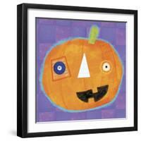 Painted Jack-O-Lantern 3-Holli Conger-Framed Giclee Print