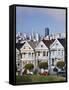Painted Ladies Alamo Square, San Francisco, California, Usa-Rob Tilley-Framed Stretched Canvas
