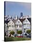Painted Ladies Alamo Square, San Francisco, California, Usa-Rob Tilley-Stretched Canvas