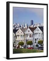 Painted Ladies Alamo Square, San Francisco, California, Usa-Rob Tilley-Framed Photographic Print