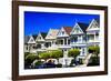 Painted Ladies - Alamo Square - San Francisco - Californie - United States-Philippe Hugonnard-Framed Photographic Print