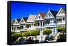 Painted Ladies - Alamo Square - San Francisco - Californie - United States-Philippe Hugonnard-Framed Stretched Canvas