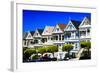 Painted Ladies - Alamo Square - San Francisco - Californie - United States-Philippe Hugonnard-Framed Photographic Print