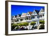 Painted Ladies - Alamo Square - San Francisco - Californie - United States-Philippe Hugonnard-Framed Photographic Print