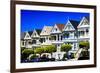 Painted Ladies - Alamo Square - San Francisco - Californie - United States-Philippe Hugonnard-Framed Photographic Print