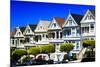 Painted Ladies - Alamo Square - San Francisco - Californie - United States-Philippe Hugonnard-Mounted Photographic Print