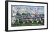 Painted Ladies-Mark Lague-Framed Art Print