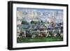 Painted Ladies-Mark Lague-Framed Art Print