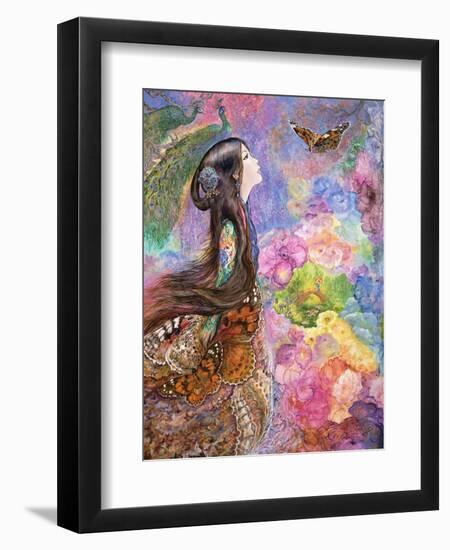 Painted Lady (2)-Josephine Wall-Framed Giclee Print