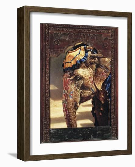 Painted Lady with Frame-Michael Jackson-Framed Giclee Print