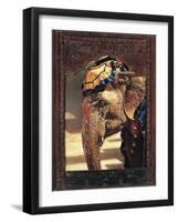 Painted Lady with Frame-Michael Jackson-Framed Giclee Print