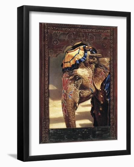 Painted Lady with Frame-Michael Jackson-Framed Giclee Print