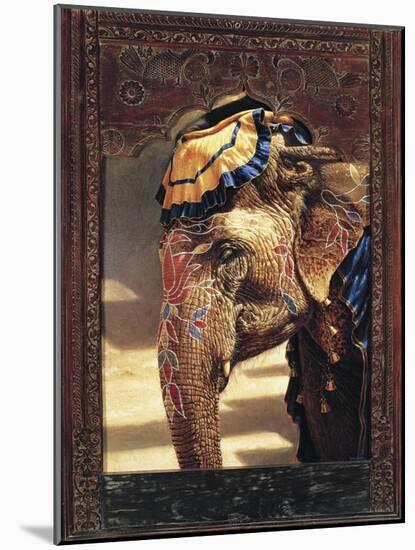 Painted Lady with Frame-Michael Jackson-Mounted Giclee Print