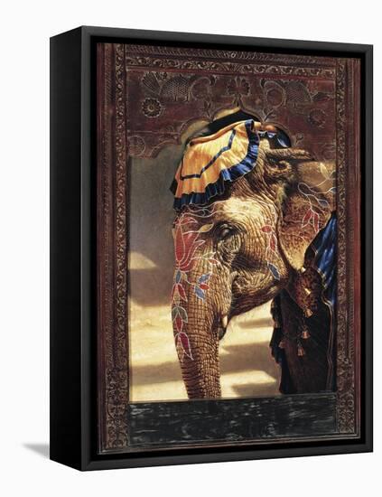 Painted Lady with Frame-Michael Jackson-Framed Stretched Canvas