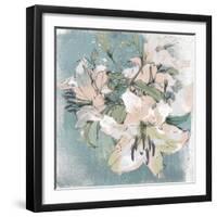 Painted Lilies I-Ken Hurd-Framed Giclee Print