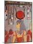 Painted Limestone Decoration in the Tomb of Horemheb-null-Mounted Giclee Print