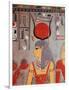 Painted Limestone Decoration in the Tomb of Horemheb-null-Framed Giclee Print