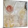 Painted Limestone Fragment of Isis Greeting Nectanebo II-null-Mounted Photographic Print