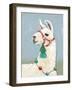 Painted Llama I-Jade Reynolds-Framed Art Print