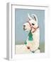 Painted Llama I-Jade Reynolds-Framed Art Print