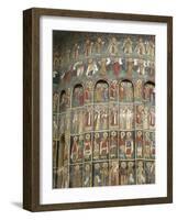 Painted Monastery of Sucevita, Moldavia and Southern Bucovina Area, Romania, Europe-Gary Cook-Framed Photographic Print